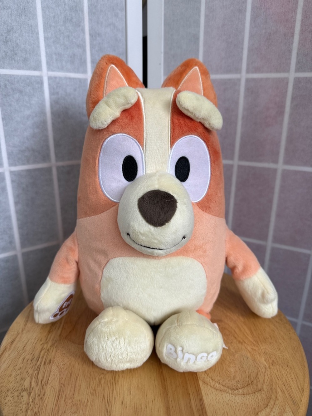 Build A Bear Talking Bingo Plush- Bluey